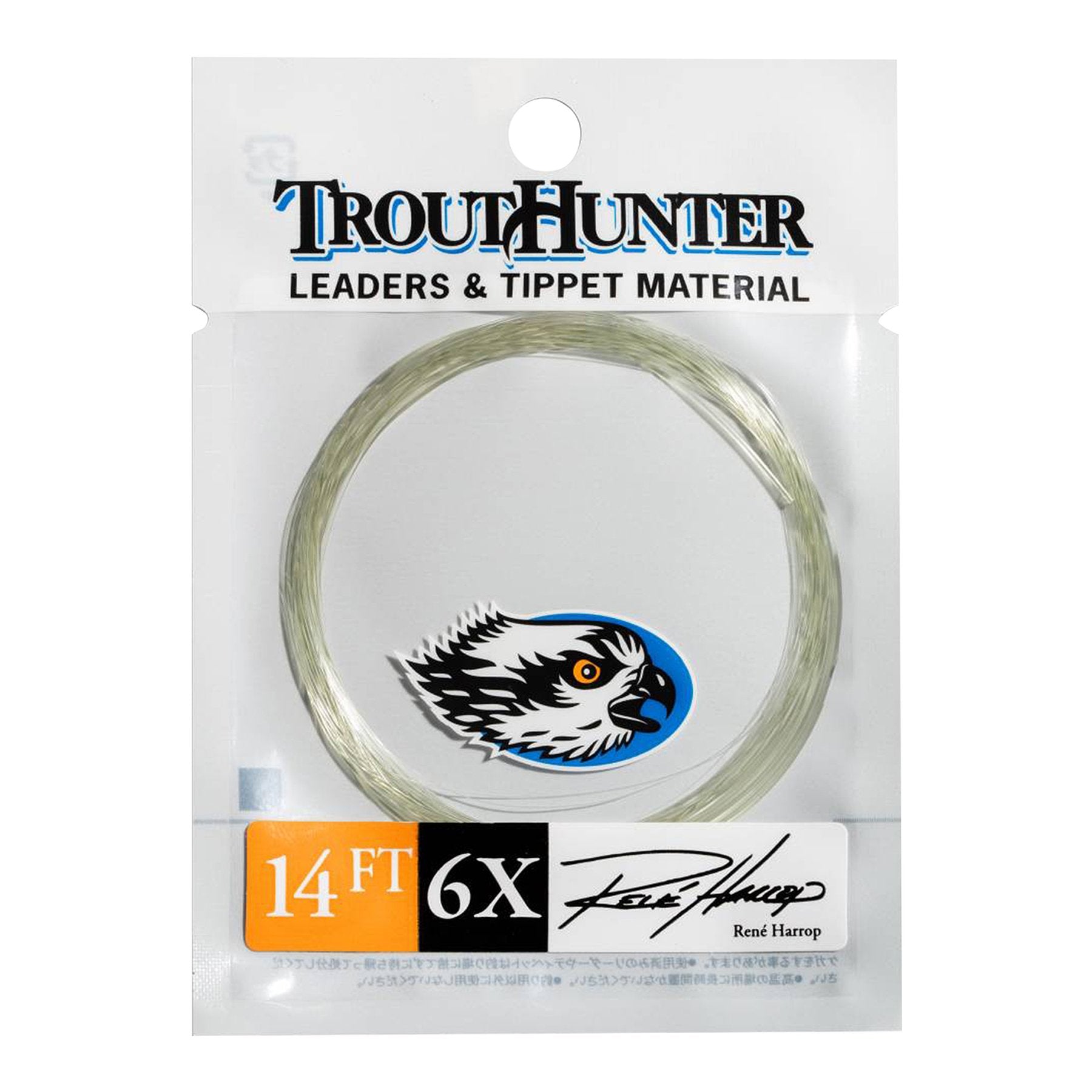 TroutHunter Rene Harrop 14ft Nylon Fly Fishing Leaders – Manic Tackle  Project
