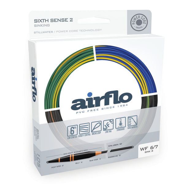 Airflo Sixth Sense 2 Sink Fly Fishing Lines