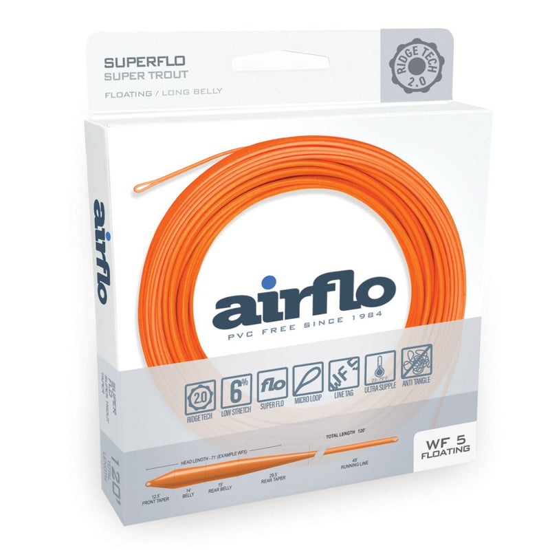 Airflo SuperFlo Ridge 2.0 Super Trout Fly Fishing Line