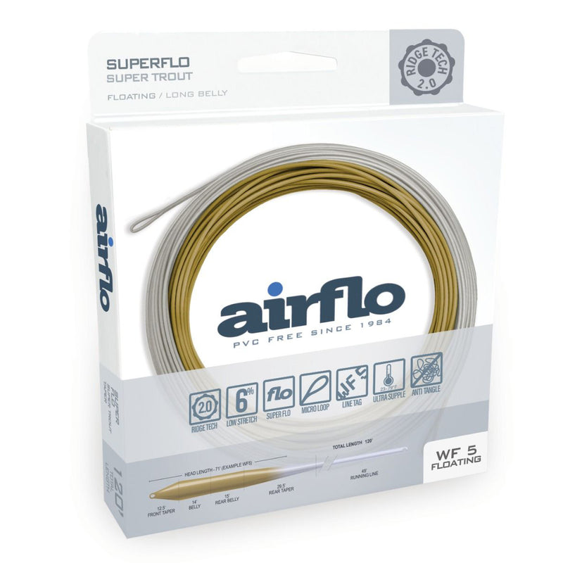 Airflo SuperFlo Ridge 2.0 Super Trout Fly Fishing Line