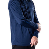 Simms UPF50 Solar Tech Graphic Hoody | Blue Marlin