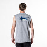 Simms Artist Tank | Blue Marlin Grey Marle