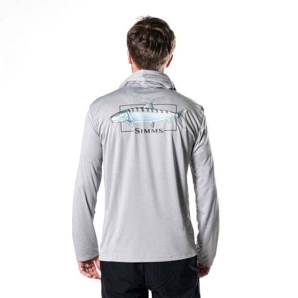 Simms UPF50 Solar Tech Graphic Hoody | Bonefish