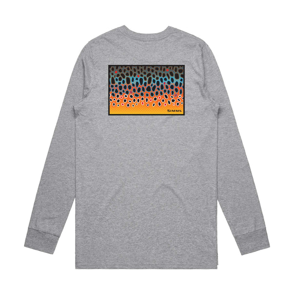 Simms Artist Longsleeve Tee | Brown Trout