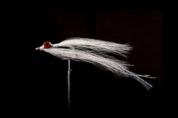 Bucktail Clouser White Fishing Fly | Manic Fly Collection