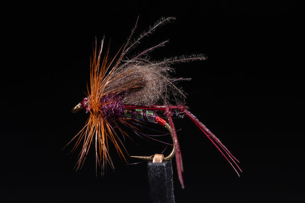 CDC Hopper Claret Fishing Fly | Manic Fly Collection