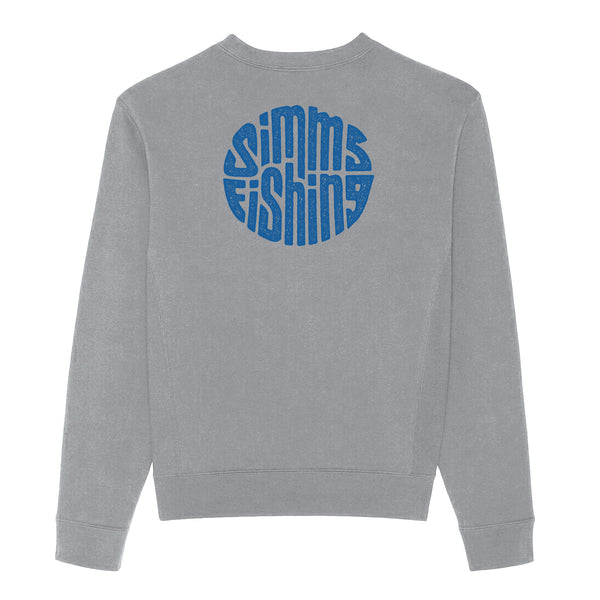 Simms Crew Sweatshirt | Roundabout Grey Marle