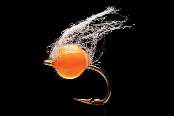 Death Roe Soft Egg Fire Fishing Fly | Manic Fly Collection