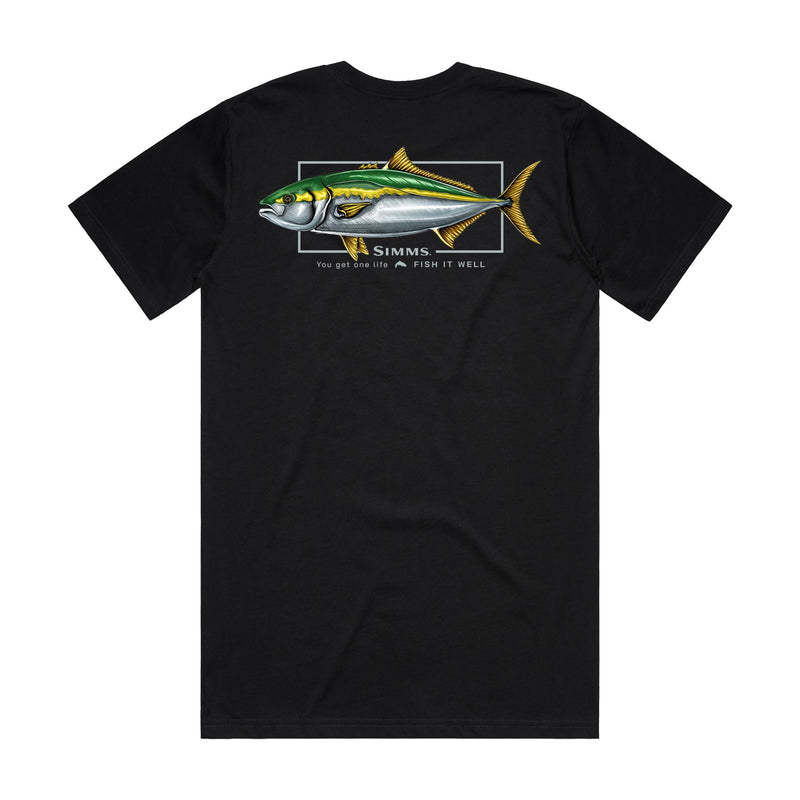 Simms Artist Tee | Kingfish Black