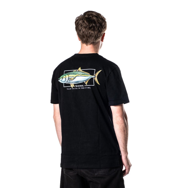 Simms Artist Tee | Kingfish Black