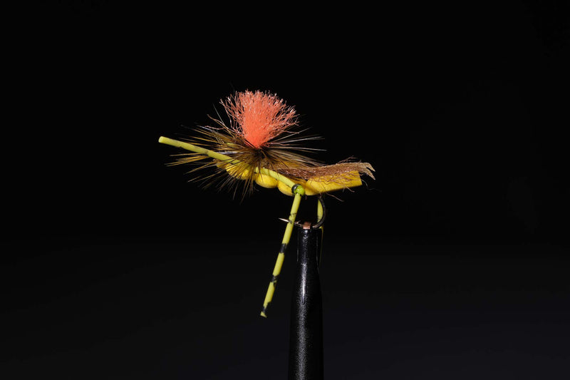 Hi Vis Hopper Yellow Fishing Fly | Manic Fly Collection