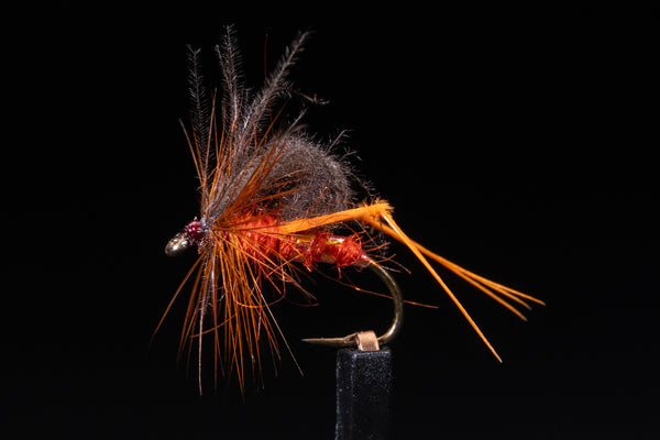 CDC Hopper Orange Fishing Fly | Manic Fly Collection