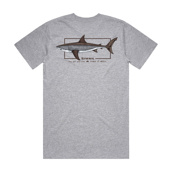 Simms Artist Tee | Shark Grey Marle