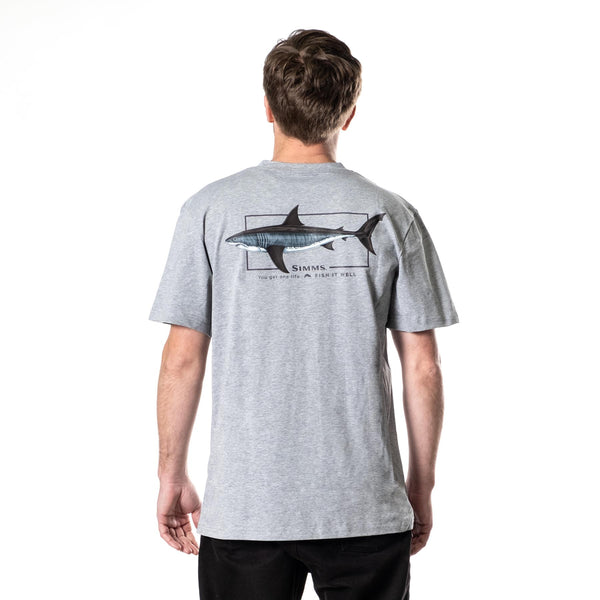 Simms Artist Tee | Shark Grey Marle