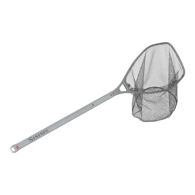 Simms Daymaker Fishing Landing Net - Long Handle | Pewter