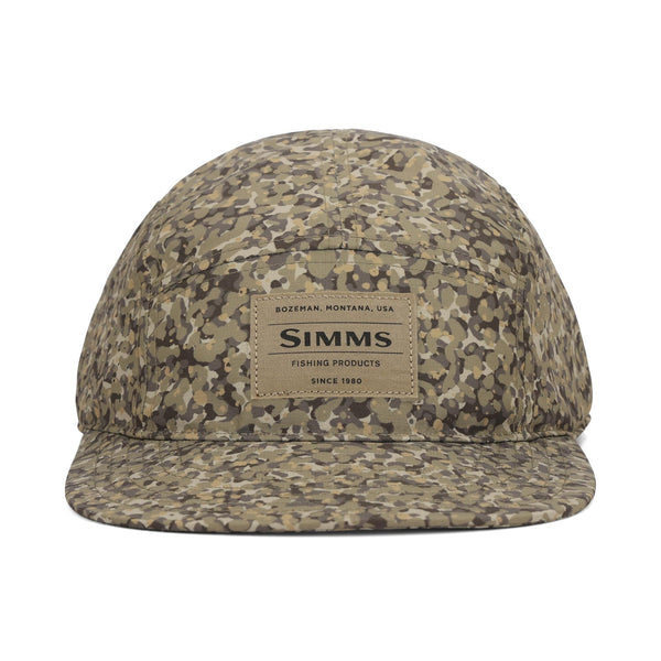 Simms Single Haul Pack Cap | Pebble Stone Camo