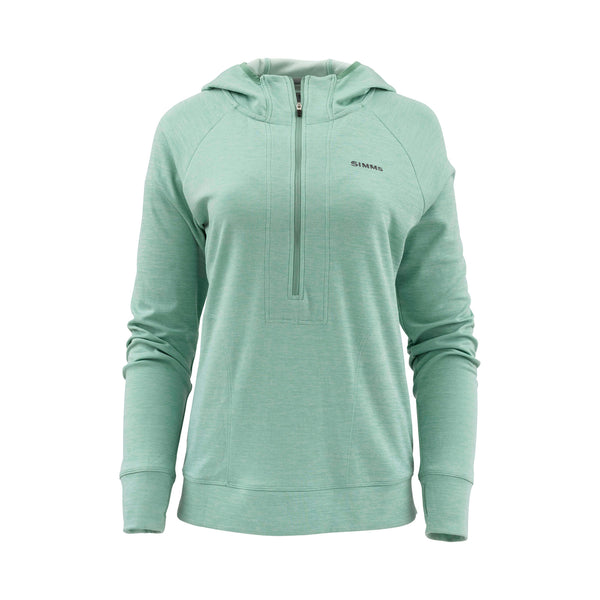 Simms Women's Bugstopper Hoody | Seafoam Heather | Size L