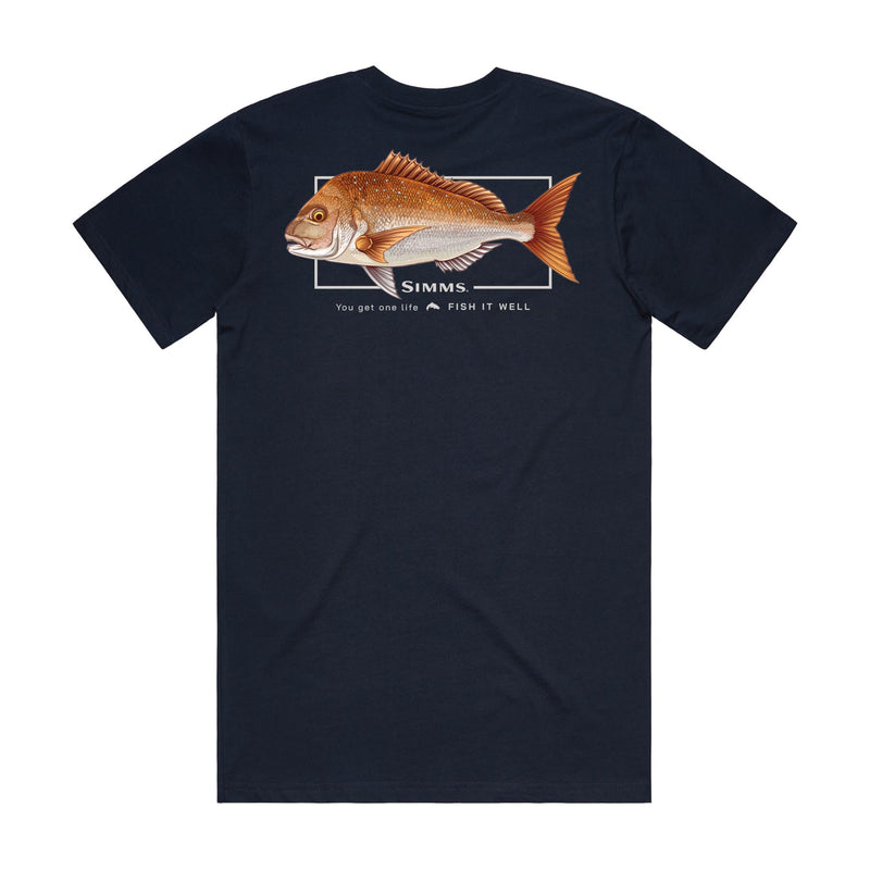 Simms Artist Tee | Snapper Navy