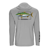 Simms UPF50 Solar Tech Graphic Hoody | Kingfish