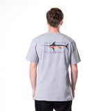 Simms Artist Tee | Swordfish Grey Marle