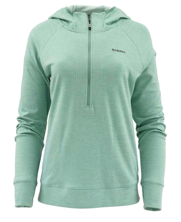 Simms Women's Bugstopper Hoody | Seafoam Heather | Size L