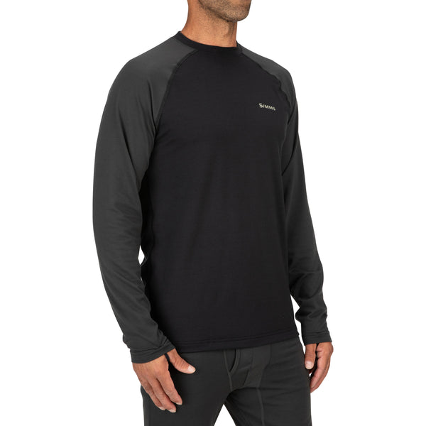 Simms Lightweight Baselayer Top | Black